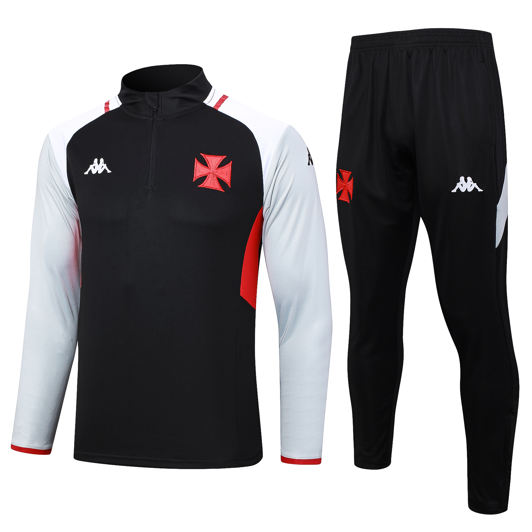 Vasco Da Gama 23-24 Long Sleeve Training Set -Black